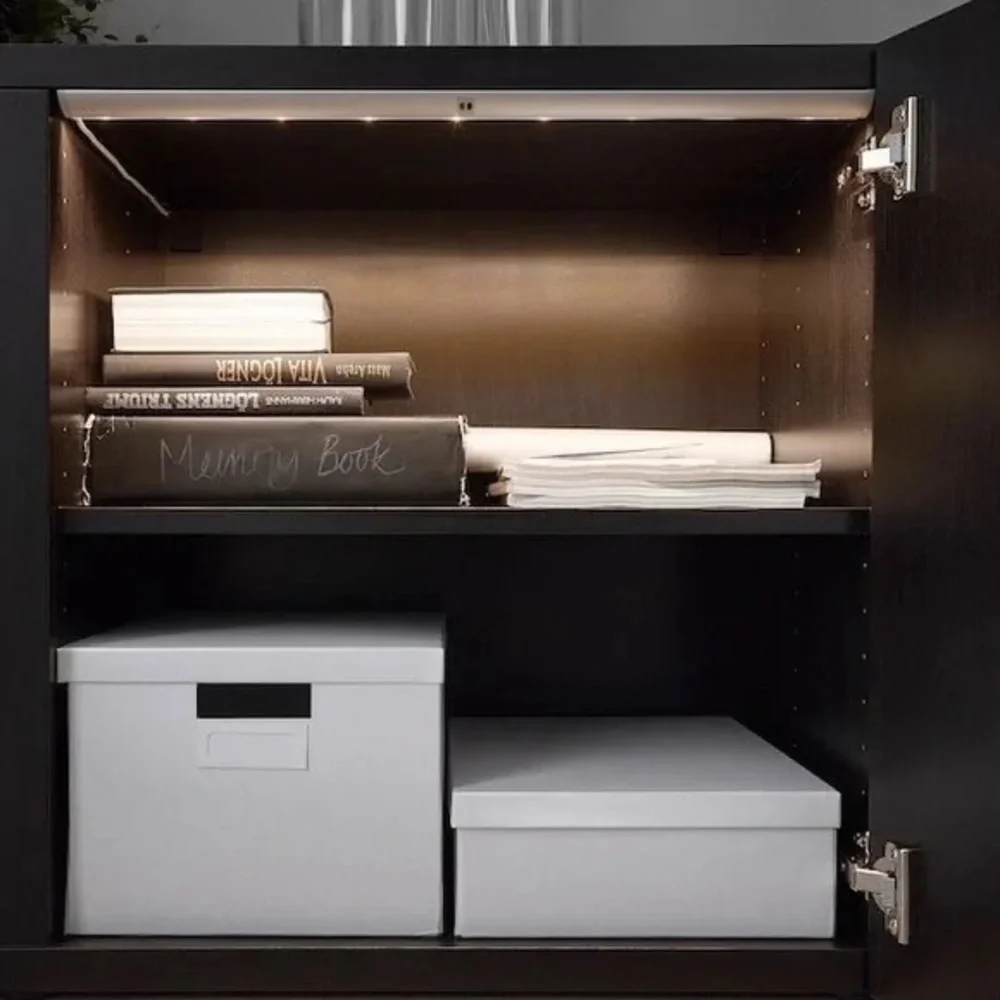 IKEA Striberg 26” Automatic Motion Silver LED Closet or Pantry Light (#B)